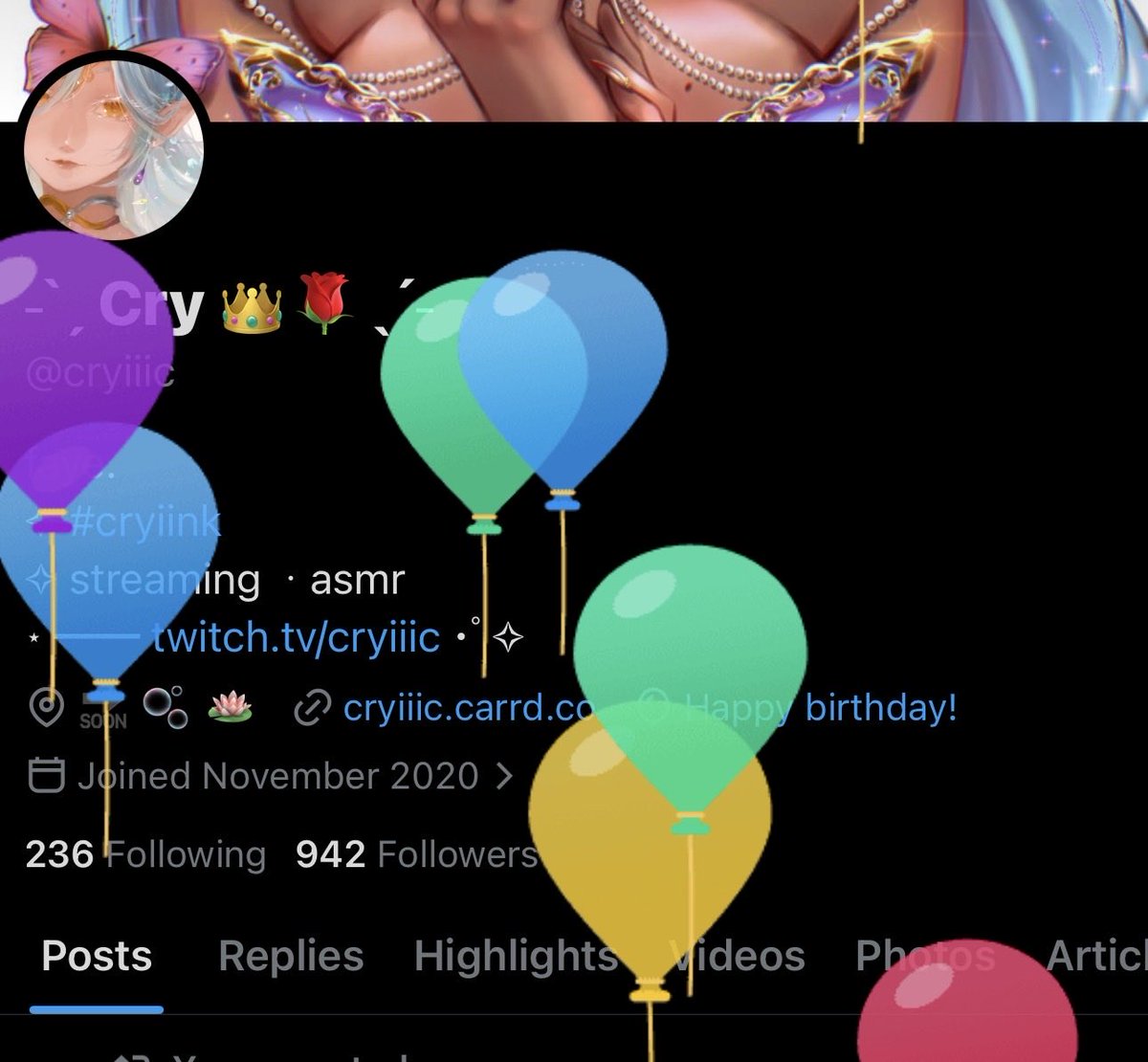 ˗ˋˏ Cry 👑🌹 ˎˊ˗ tweet media