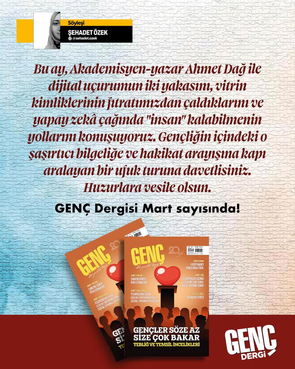 Genç Dergi tweet media
