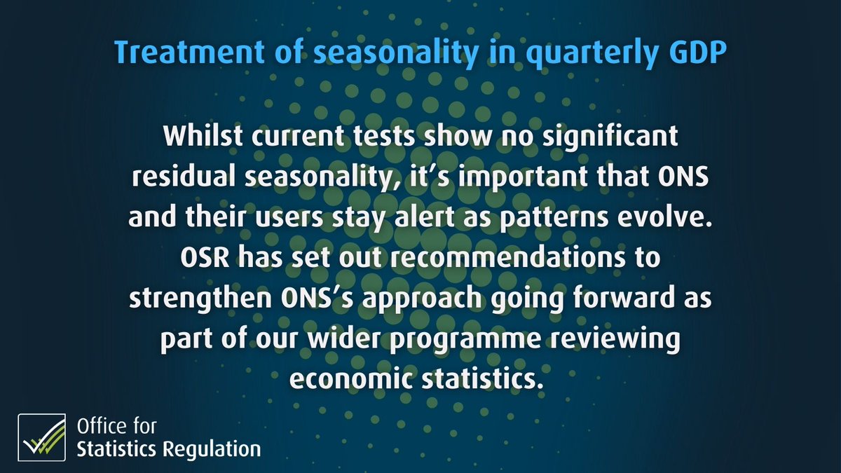 Office for Statistics Regulation tweet media