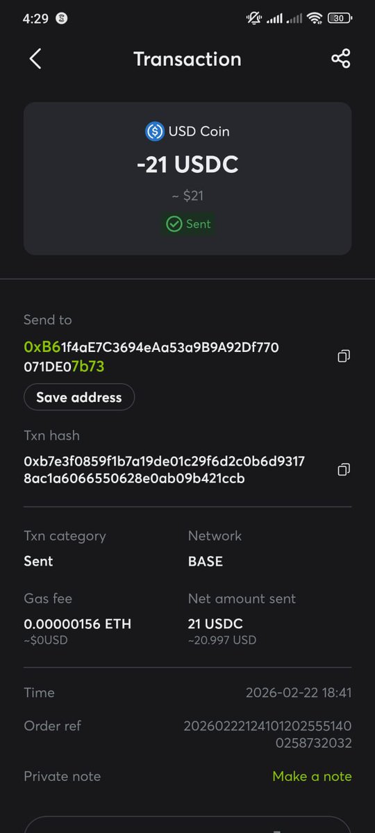mrtriplexn's tweet photo. @CwalletOfficial Cwallet lowkey underrated 👀🔥
 Transactions are fast &amp; super clean UI
Worth trying tbh 👇
 https://t.co/hH2KwRMqDp
 #Crypto #Cwallet https://t.co/O3sVBW5Qd0