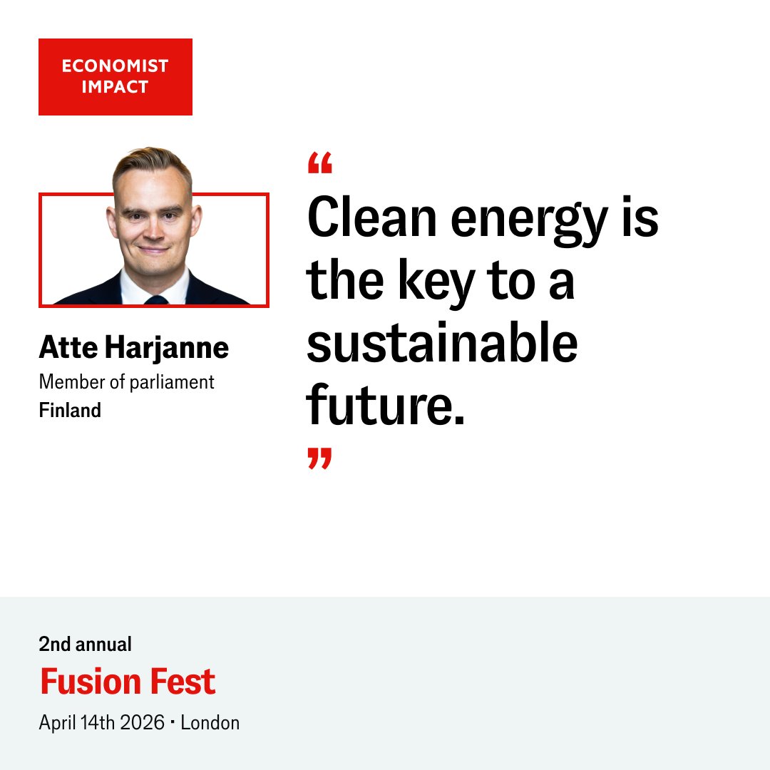 Economist Impact events tweet media