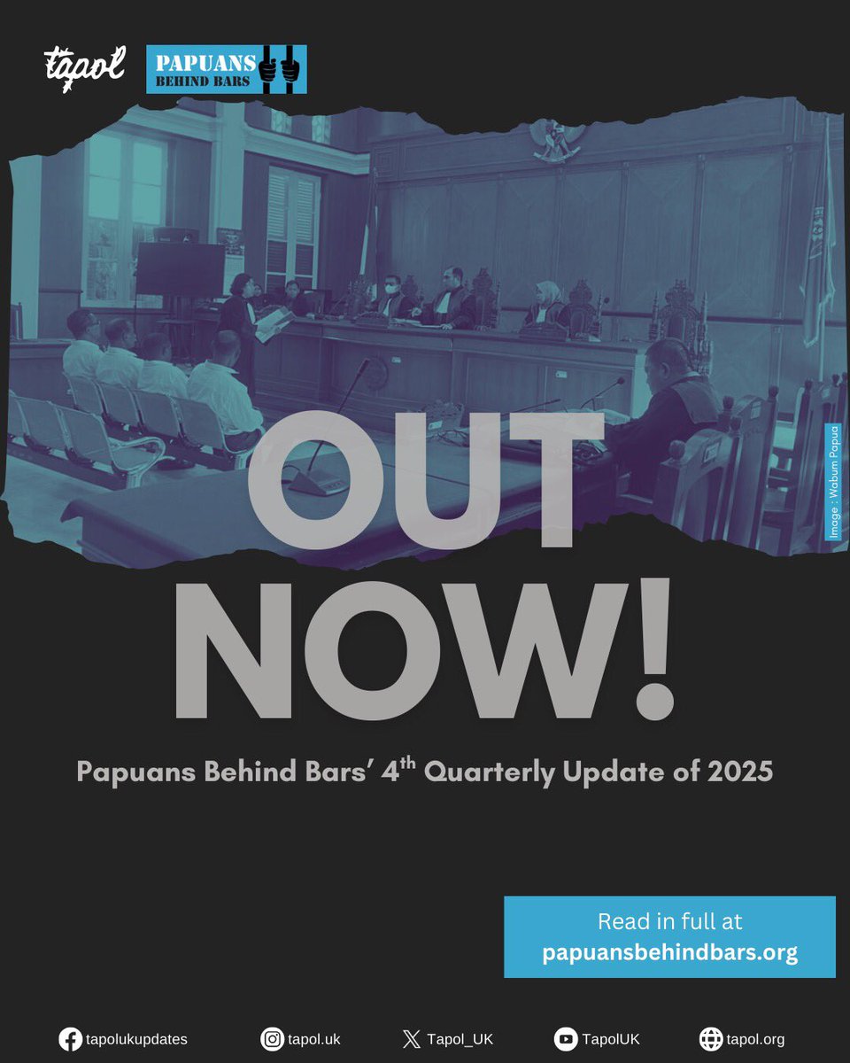 Papuans Behind Bars tweet media