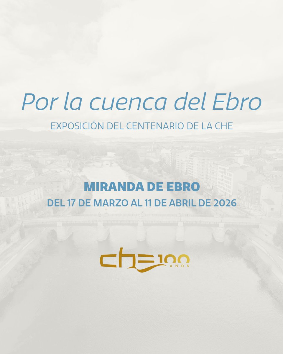 Confederación Hidrográfica del Ebro tweet media