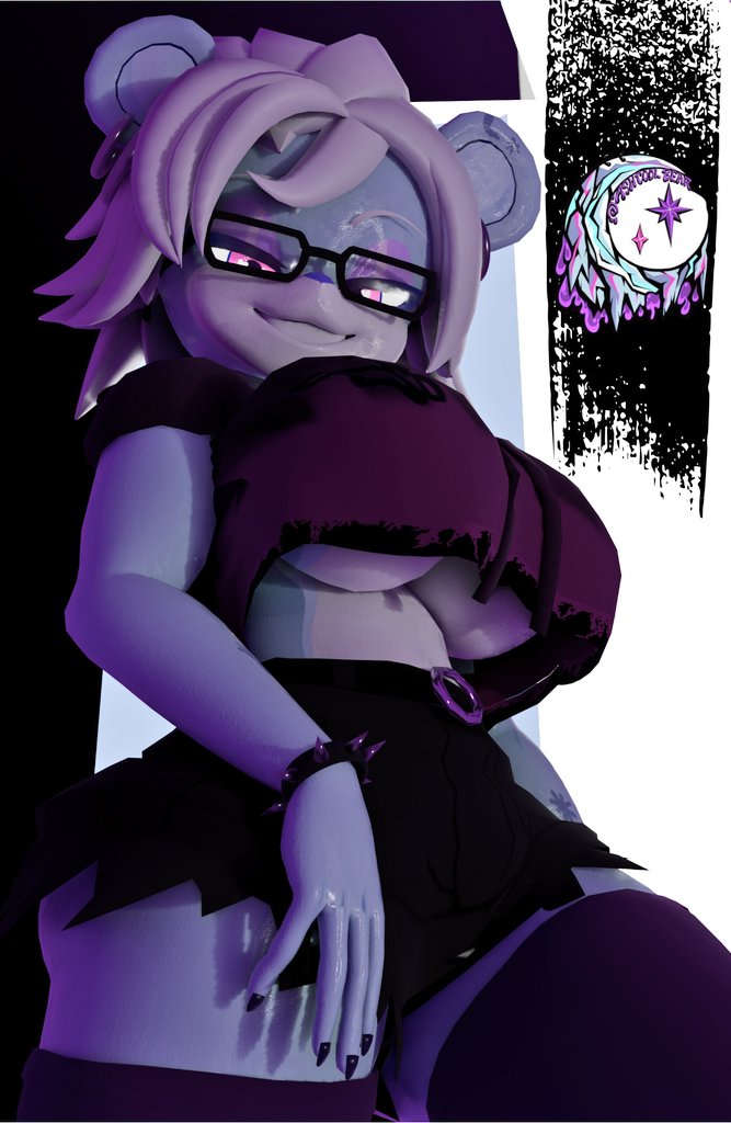 Atlas_Alfatauri's tweet image. A render for Ash Cooler 
:3
OC: @AshCoolBear 
Base model:@CryptiaCurves 
Game:@FatalFire7 
#fnia #fazclaires #fapnightsatfrennis #FapNightsatFrennisNightClub #fnia3d