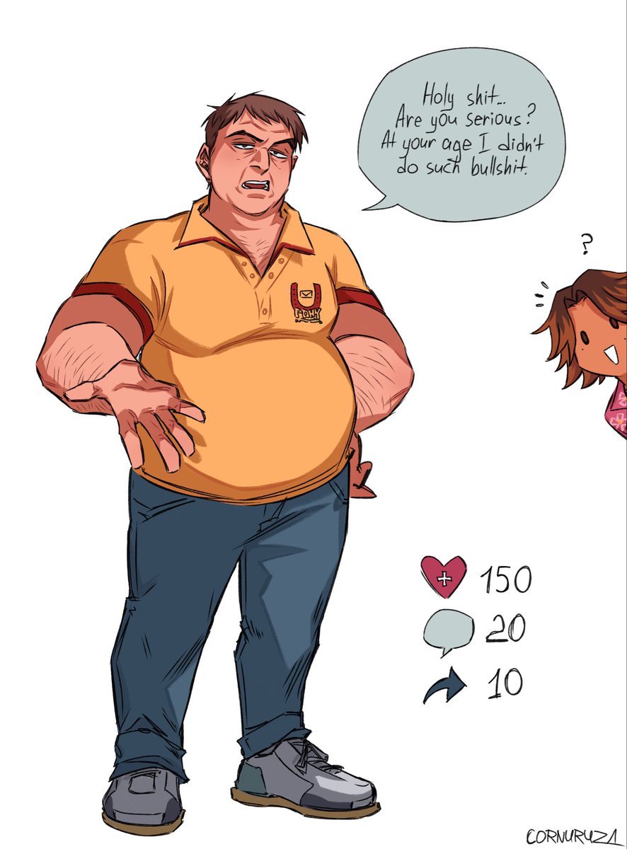 Cornuruza24's tweet photo. We once held a challenge called “stripping for likes”. There were 5 characters to choose from, and beat Swansea. I decided to share the process. I hope I don’t get banned jajaja

#mouthwashinggame #mouthwashing #fanart #procreate https://t.co/UkTVt8kL1Y