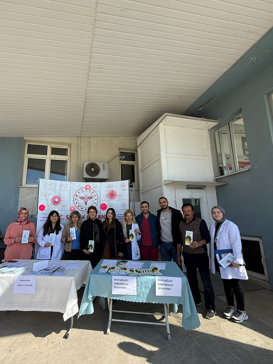 serikdh's tweet photo. Sağlığın Geliştirilmesi Genel Müdürlüğü  tarafından “Ramazanda Sağlık Programı” kapsamında koruyan sağlık istasyonu ile  koruyucu ve önleyici sağlık hizmetlerine  toplumun erişiminin artırılması ve toplumsal  farkındalığın  yükseltilmesi  için  sağlıklı beslenme ve hareketli haya https://t.co/zUohdWHBNM