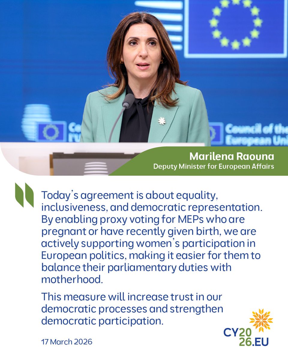 Cyprus Presidency of the Council of the EU 2026 tweet media