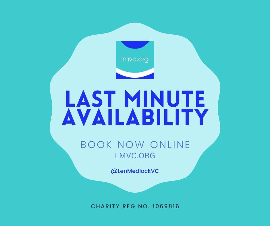LenMedlockVolC's tweet photo. ⭐️ LAST MINUTE AVAILABILITY! ⭐️ We still have bookings available on Wednesday 18th &amp; Thursday 19th March 2026 for Room 24 . Please book online at https://t.co/FIkK4dJYXc before your spot goes! https://t.co/mjdhlpNWkV