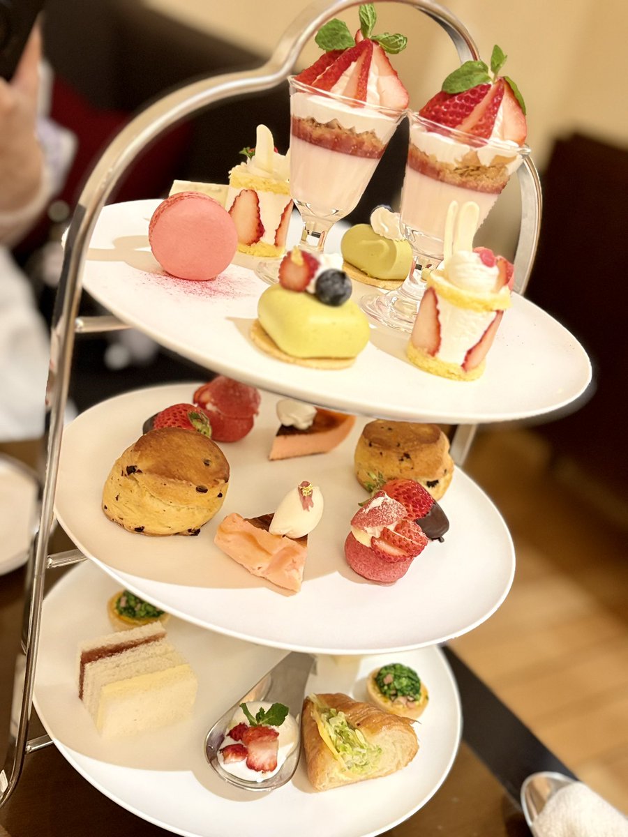 愛方と🎂🎉 afternoon tea♡