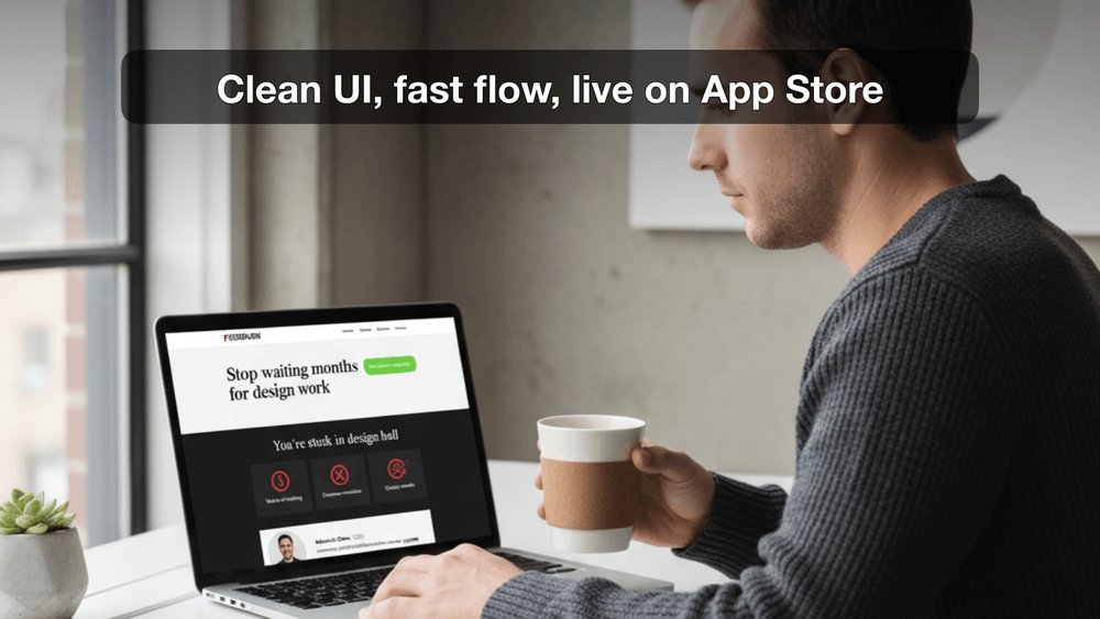 fessburn's tweet photo. We designed and shipped InvoiceRate, a Polish invoicing app, from concept to App Store. C #fessburn #designagency #webdesign #mobileapp #AI https://t.co/TEihPBJ6SE