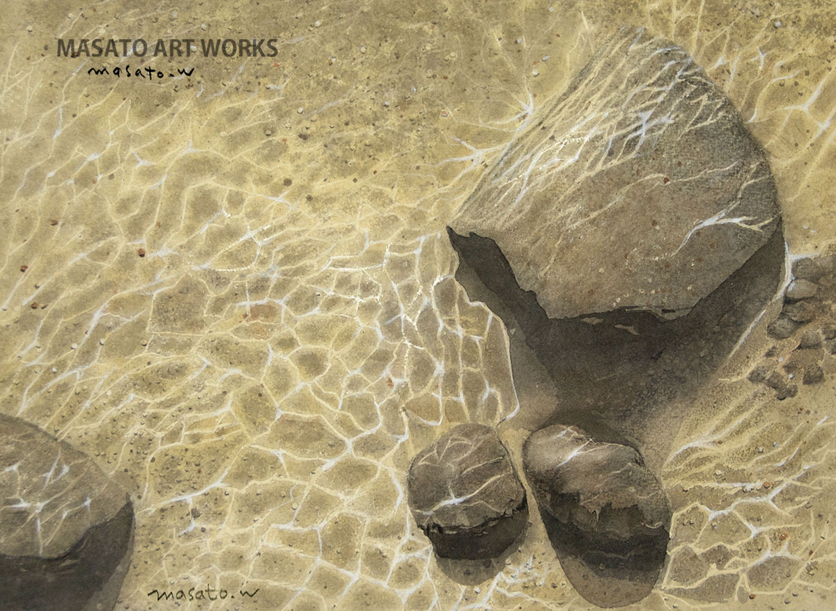 水の色 tweet media