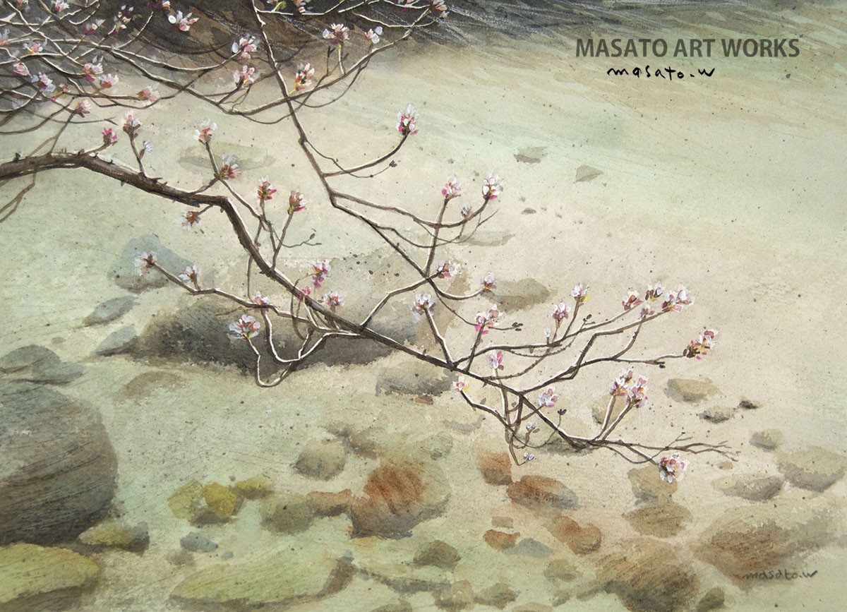 水の色 tweet media