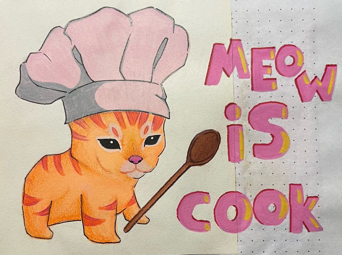 Yall better eat 🍳

#art #cat #artmoots