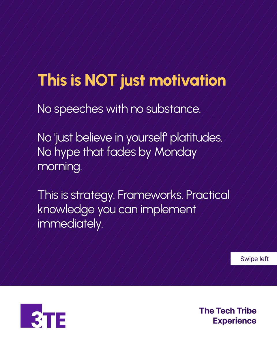 The Tech Tribe Experience'26 IS COMING tweet media