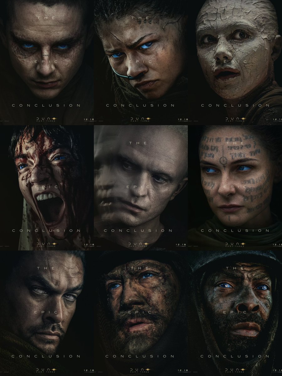 MEGA HYPE
LE film de l'année, je vous le dit !
#Dune3 #Dune