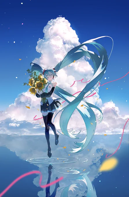Hello I'm from HONG KONG Love drawing Miku ('▽`) #MikuWorldGallery