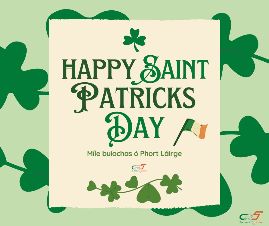 CRSTechnics's tweet photo. Happy St Patricks Day! 🍀

We're definitely taking some time at CRS To celebrate 🇮🇪, keep an eye out for our St Patricks celebrations from our lovely team in Ireland!

#stpatricksday  #stpatricks #ireland #aviation #stpatricksweekend #celebration #CRSTechnics #CRS https://t.co/t8XoDm2aLR