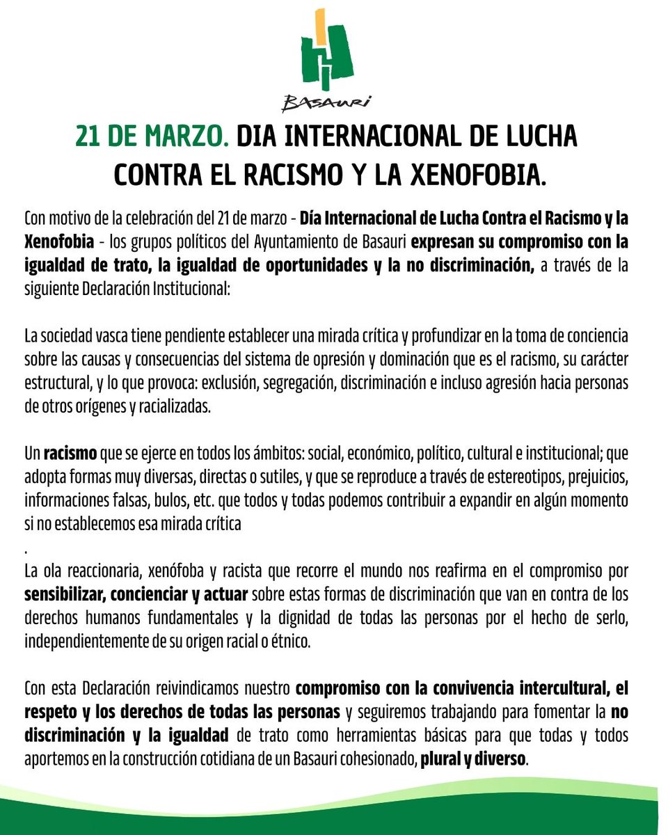 Basauriko Udala tweet media