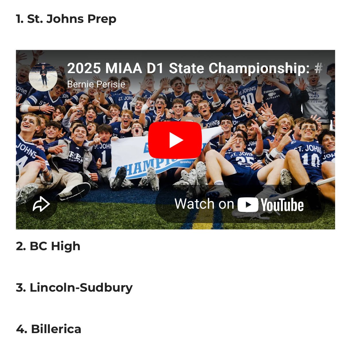 Friends of BCHigh Lax tweet media