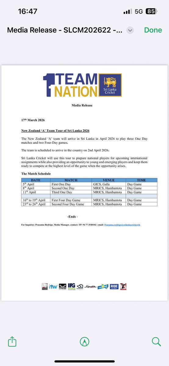 Mahendra Ratnaweera tweet media