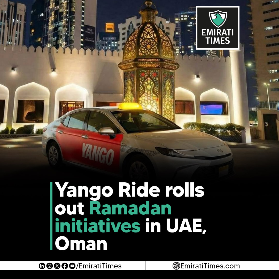 EmiratiTimes's tweet photo. Yango Ride launches Ramadan initiatives in the UAE and Oman, offering tip matching, Iftar support, and in-app features for drivers.
https://t.co/CPCeyoWtQL

#YangoRide #RamadanInitiatives #EmiratiTimes #DriverSupport #IftarDistribution #TipMatching #MuslimMode  @Yango_official https://t.co/ykuSAbbul7