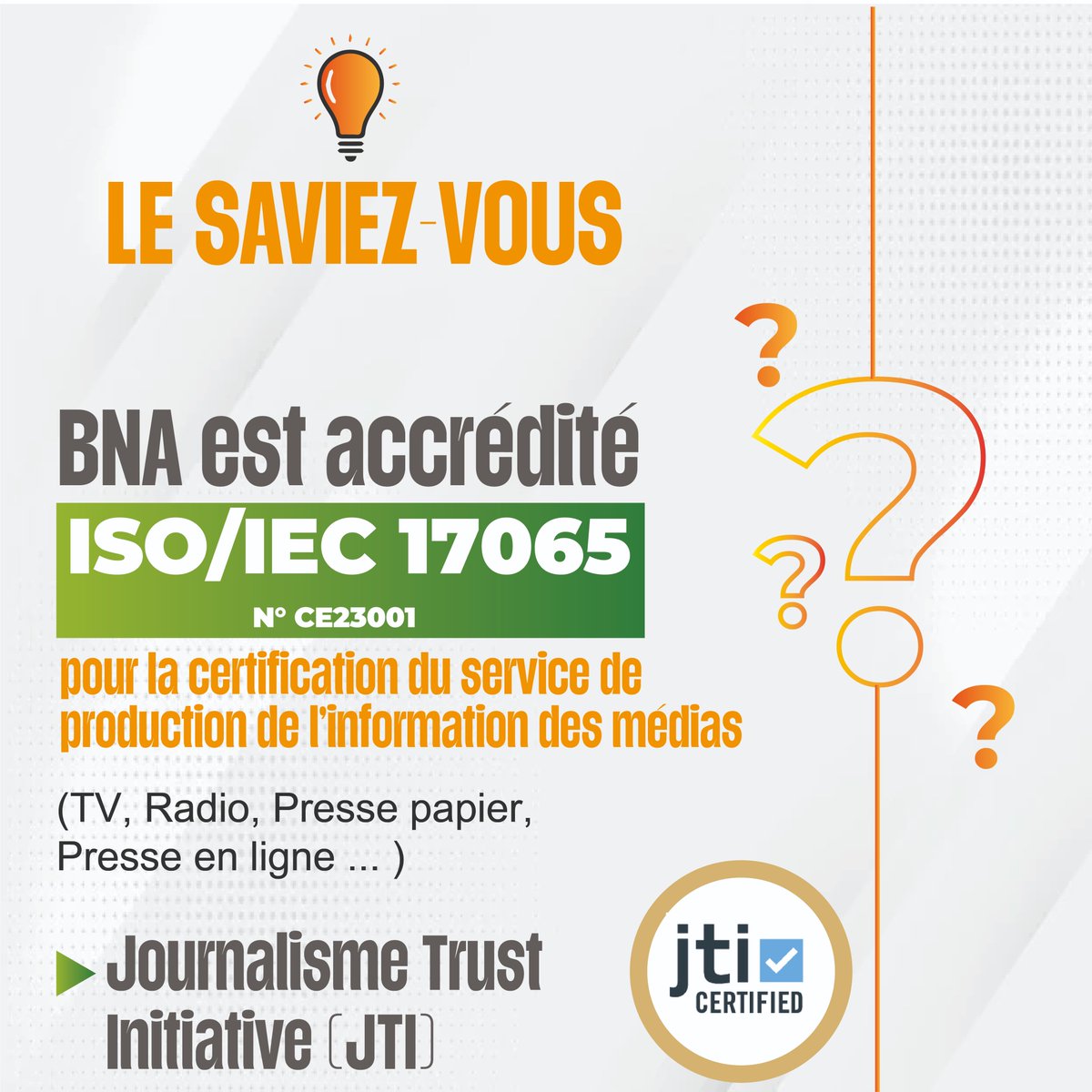 Bureau Norme Audit BNA-Groupe tweet media