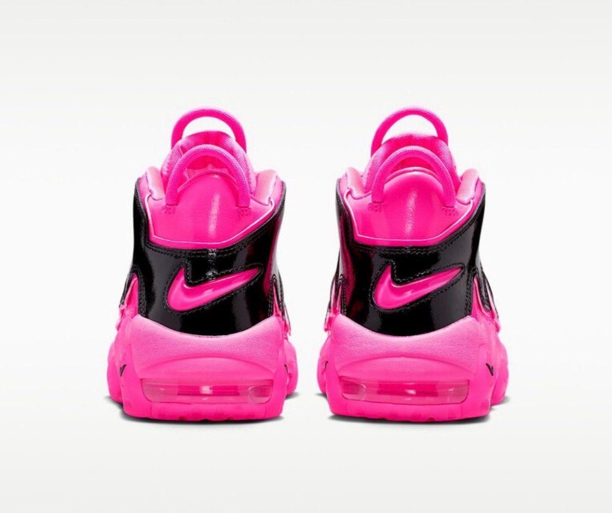 Nike Air More Uptempo “Pink Blast and Black”が発売予定［IV2376-600