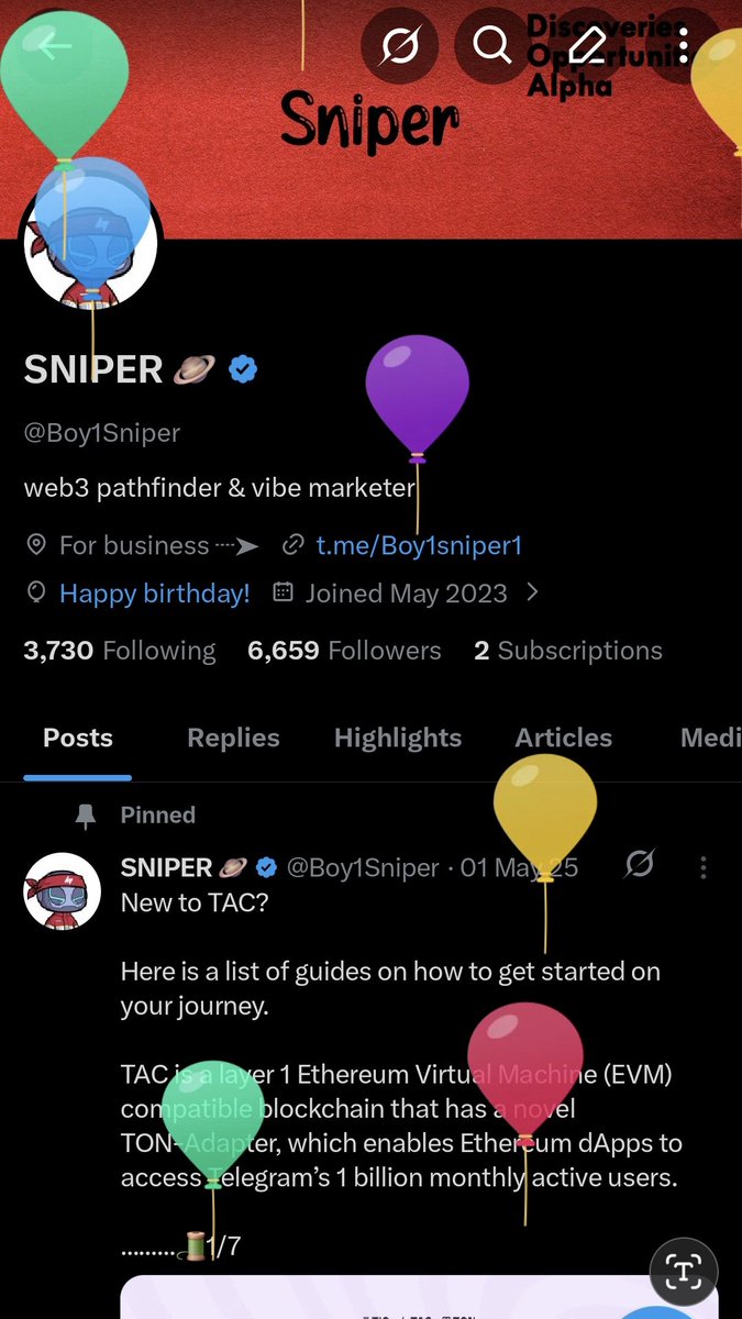SNIPER 🪐 tweet media