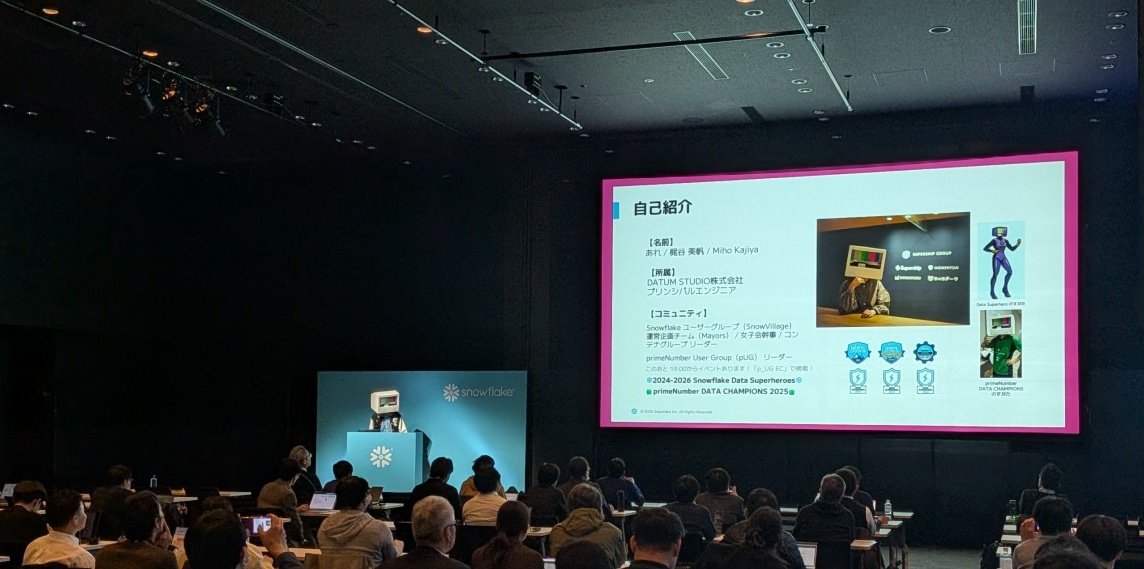 tshowis's tweet photo. @__allllllllez__ さんによる "Cortex Code CLI と一緒に進めるAgentic Data Engineering" 始まりました!
#TechFastTrack #Snowflake https://t.co/tSwbMADYTu