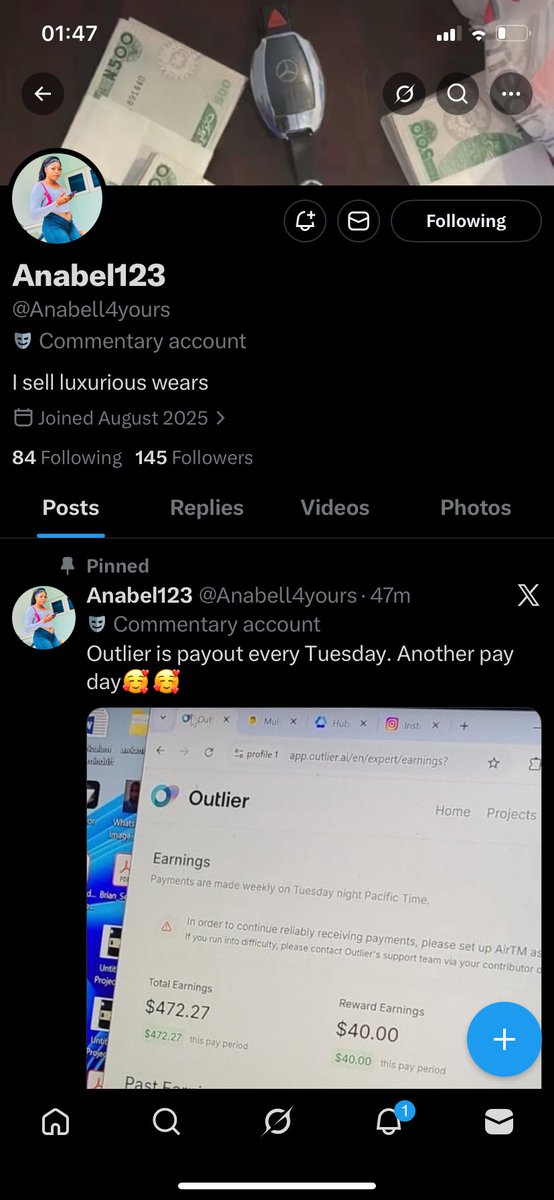 izzy_banti's tweet photo. This two people are the ones that are commenting on that account lying about what they didn’t do for them so everything may look real.  @Emmanuel7ay @Anabell4yours https://t.co/Cr4ajvgGVe