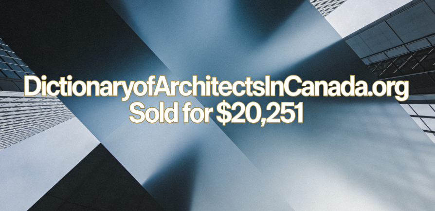 DomainNews24's tweet photo. Domain Sold!
💰DictionaryofArchitectsInCanada. org Sold for $20,251 
🛒Sold via GoDaddy
🗓️March 16, 2026
This domain name is suitable for serving the Canadian architecture sector, providing a professional platform for authoritative information and data aggregation related to architects.
more:https://t.co/cVD7QmqEE2