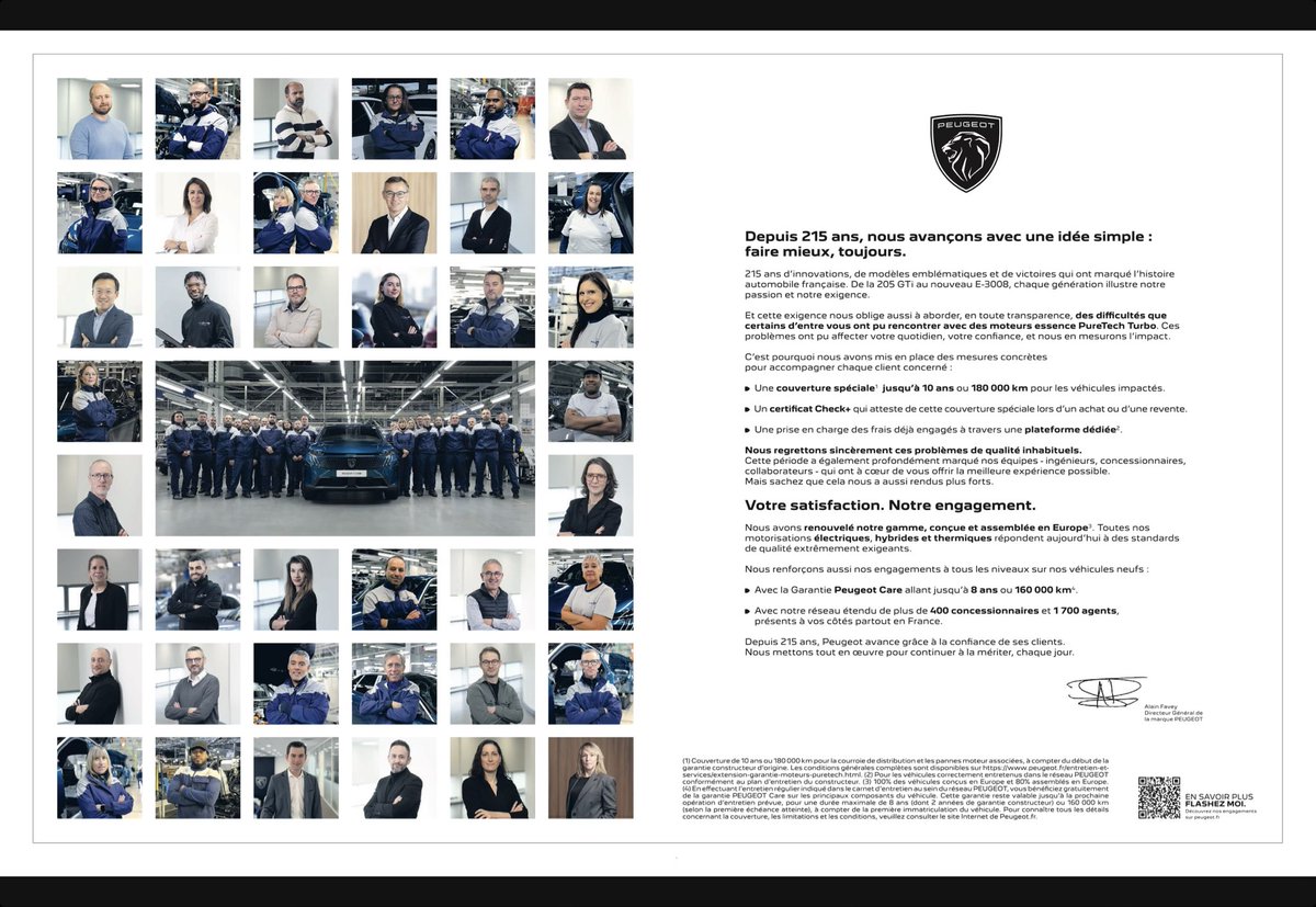 CLeguevaques31's tweet image. . Combien a couté cette campagne de pub? Des millions ? @PeugeotFR @StellantisFR n auraient ils pas mieux fait de dépenser cet argent pour indemniser les #victimes du #puretech #bluehdi #airbag #takata ? @MyLeo_legal @AutoPlusMag @AutoMotoOffi @MatthieuPelloli