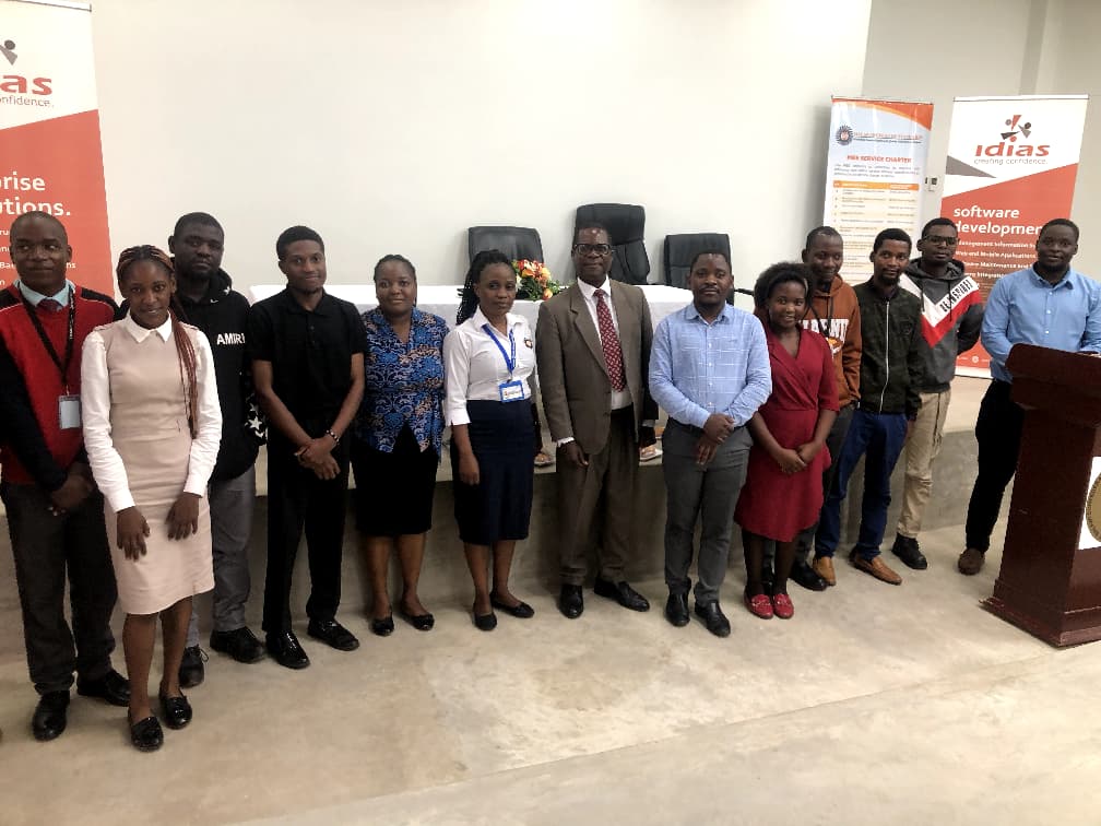 IdiasLimited's tweet photo. We were at Malawi Bureau Standards headquarters as management briefed staff on the rollout of the MBS MIS, a system which is expected to boost operational and cost efficiencies, improve trade facilitation and enhance management reporting #MBS #MBSMIS #idias #creatingconfidence https://t.co/N18AaWCEd8