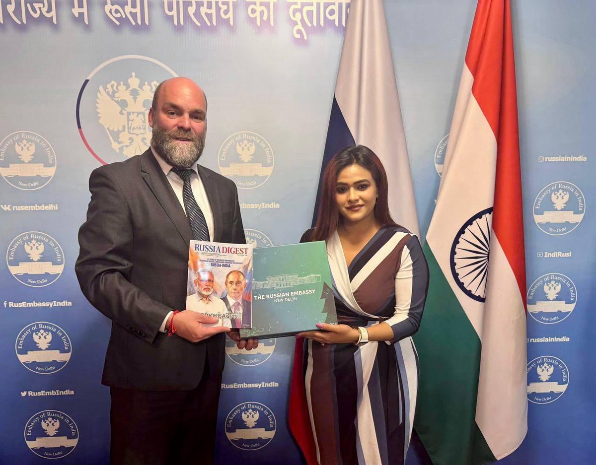 Russia in India 🇷🇺 tweet media