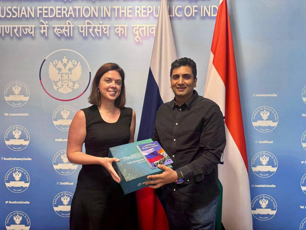 Russia in India 🇷🇺 tweet media