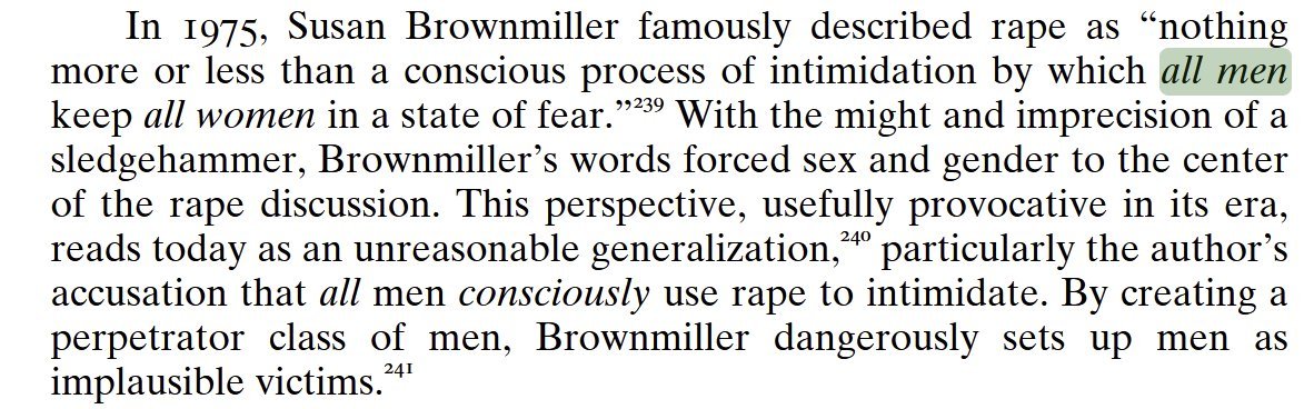 Josef_JHS's tweet photo. The irony here though is it was feminist ideology that was an obstacle to researching female abusers and wrote trash like this:
It was thanks to authors who were critical of or rejected their frameworks that led to a better understanding of the problem today. https://t.co/OsLkSOBrjh