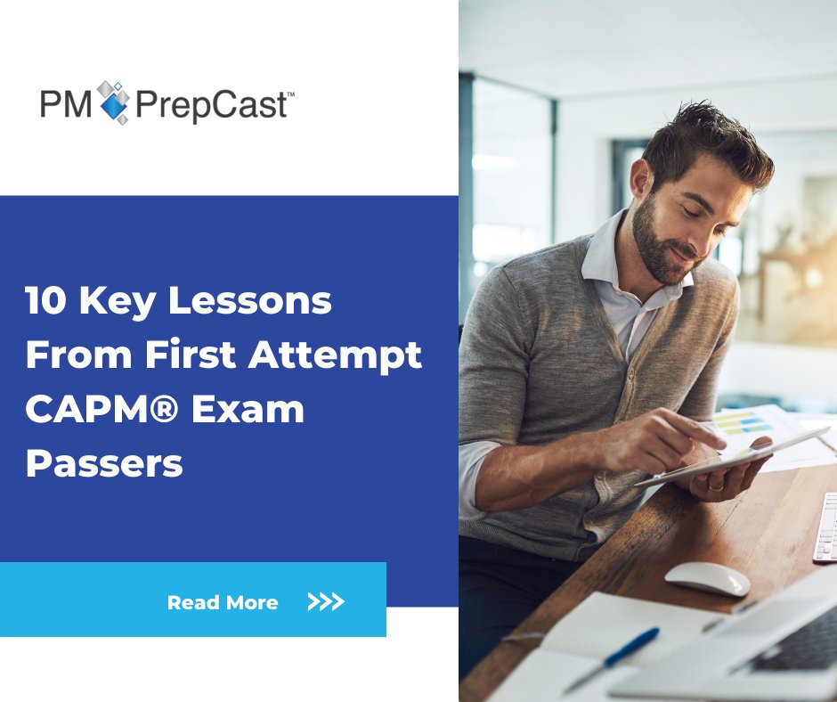 PMExamTips's tweet image. First-time CAPM takers succeed with the right prep! Discover key tips to boost your chances of passing on the first try

👉 bit.ly/3jjovHr

#capm #capmexam #projectmanagement #PMIcertification