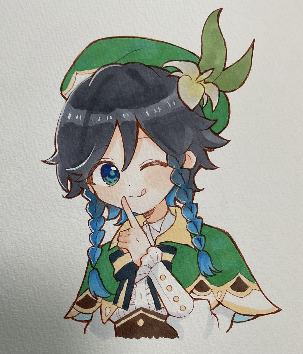 #Venti　#ウェンティ
えへっ。内緒だよ