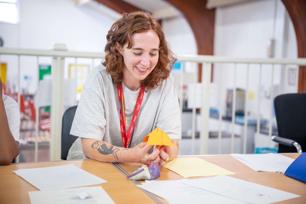 Local people from our Cornerstone centre, including those experiencing homelessness, have been asking big questions about life &amp; what the future holds. They've created unique poems &amp; art to be displayed at a  new exhibition in Manchester city centre: caritassalford.org.uk/poetry-exhibit…