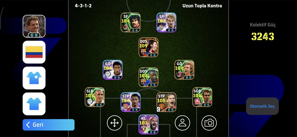 Scoretzka777's tweet photo. 2 Kule forvet.
4 Top saklayabilen orta saha.
2 Ofansif bek.
2 Oyun kurucu.
Denemenizi öneririm. https://t.co/yfrWKkQFQ1