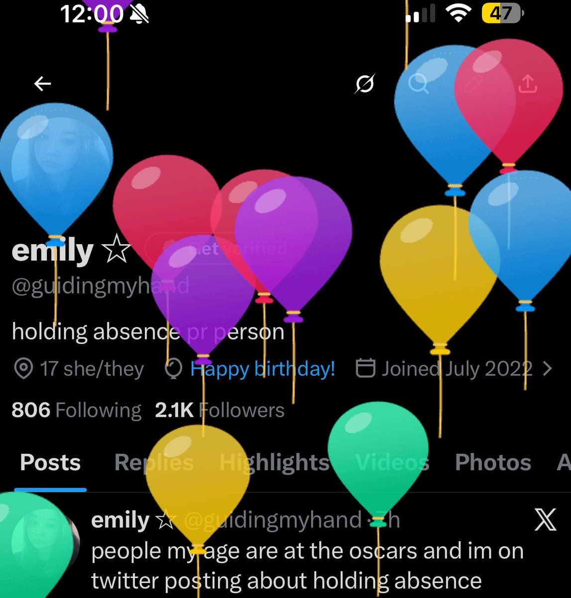 emily ☆ tweet media