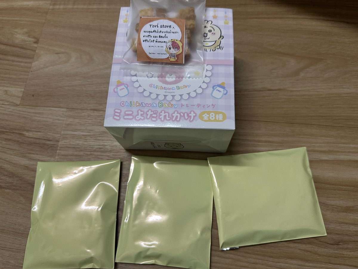 torixstore's tweet photo. พร้อมส่ง สุ่มละ 180 บาท
ค่าส่ง 40 บาท 
มี 3 ซอง 
#ตลาดนัดchiikawa https://t.co/MvL4SCdRHw