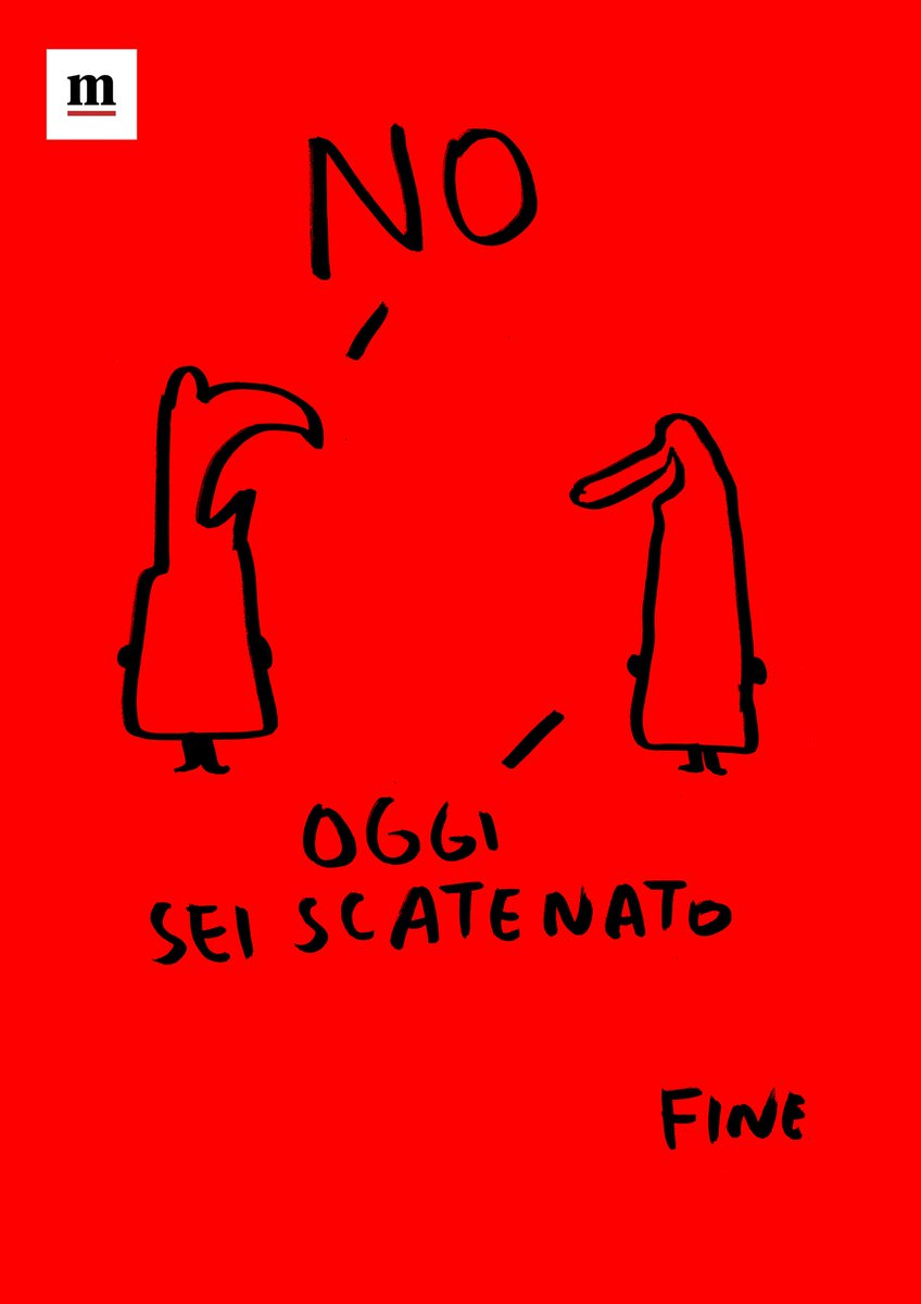 GliScarabocchi's tweet photo. NO

Scarabocchio dalla prima de @ilmanifesto, oggi in edicola. https://t.co/PnYsiK6Qqz
