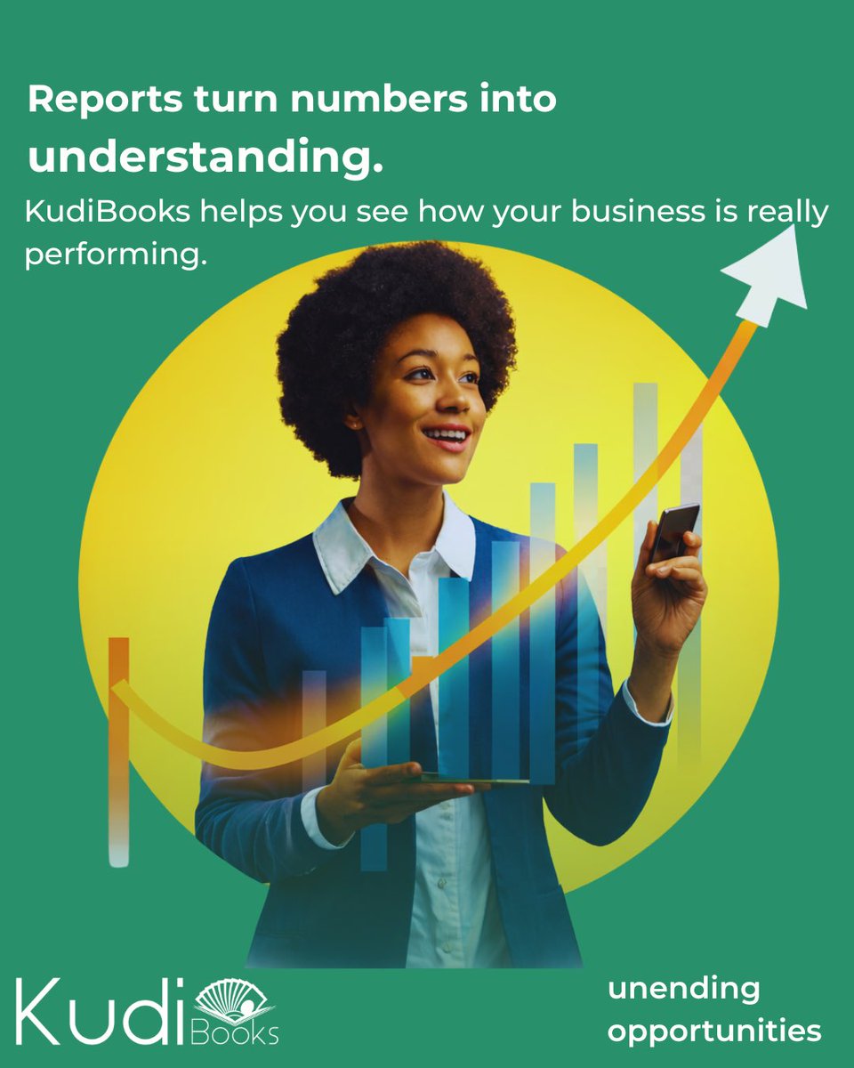 KudiBooksRW's tweet photo. Numbers tell a story are you listening? 📊✨
With KudiBooks, every report becomes a clear path to smarter decisions and bigger growth.
#KudiBooks #BusinessGrowth #DataDriven https://t.co/8xa0oweMZe