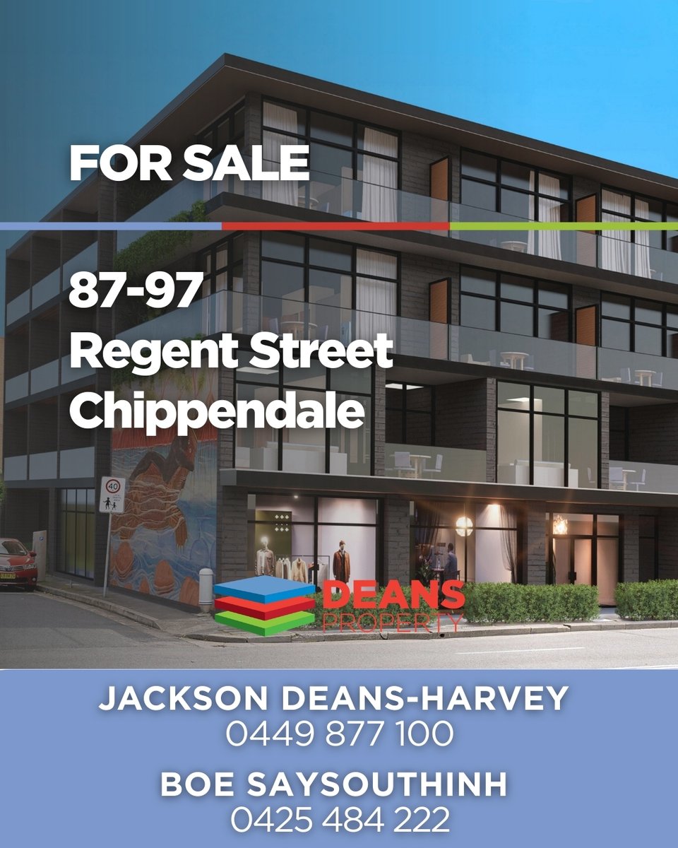 DeansProperty's tweet photo. 📍 87–97 Regent St, Chippendale
 For Sale | 582 sqm
CBD-fringe corner site.
Gateway to Tech Central.
Dev potential (STCA).
Walk to Central.
Jackson 0449 877 100
Boe 0425 484 222
@DeansProperty
#Chippendale #SydneyProperty #DevelopmentSite #DeansProperty https://t.co/UcL2X6H4Xd