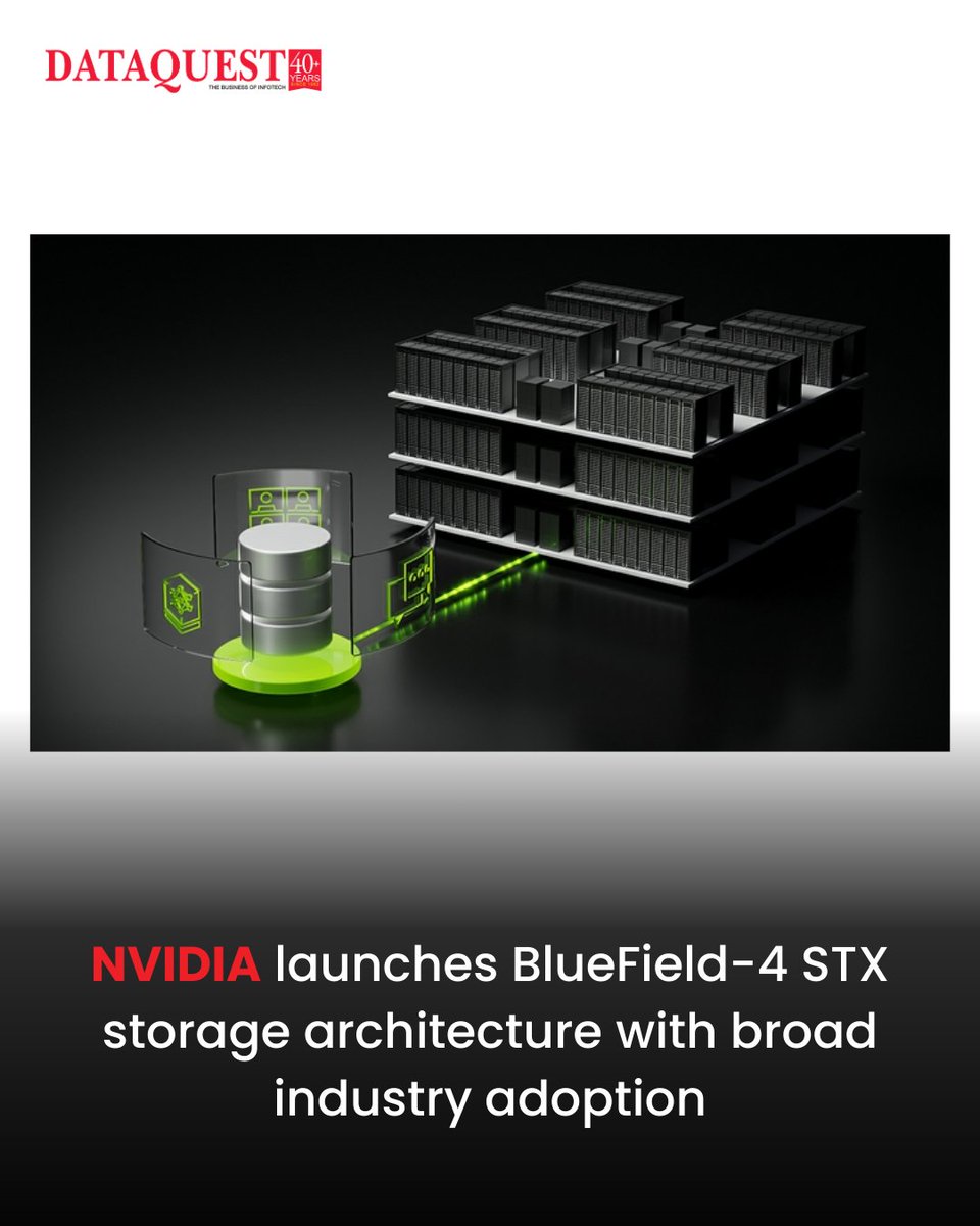 dataquestindia's tweet image. Partners are building infrastructure using @nvidia modular reference designs to advance agentic AI, including AIC, Cloudian, DDN, @Dell, @PureStorage, @HitachiVantara, @HPE, @IBM, @Minio, @NetApp, @nutanix, etc.

dqindia.com/esdm/nvidia-la…

#Dataquest #nvidia #storage #architecture