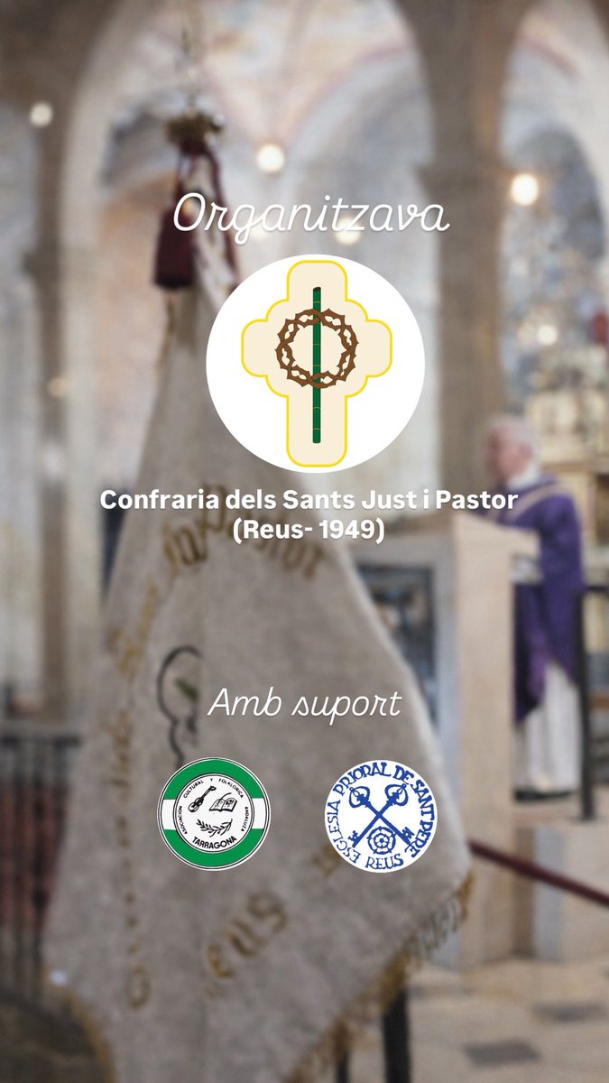 eccehomoreus's tweet image. El 14 de març va celebrar el solemne Viacrucis de Quaresma, a l’església prioral de Sant Pere, amb l’acompanyament de saetes de l’Associació Cultural i Folklòrica Andalusa de Tarragona.

#Viacrucis #Quaresma #SetmanaSanta #Tradició #Devoció #Tarragona