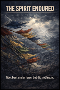 The road away from home can leave lasting scars. Yet Tibet’s exiled communities showed that memory and faith could survive even the hardest journey. 🏔️ #DalaiLama #1959Uprising