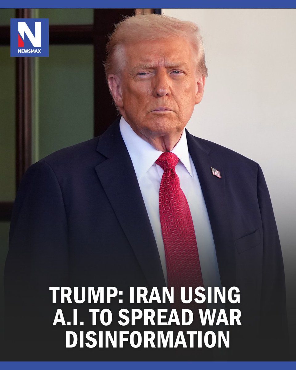 A.I. WAR SPIN: Trump accused Iran of using AI and sympathetic U.S ...