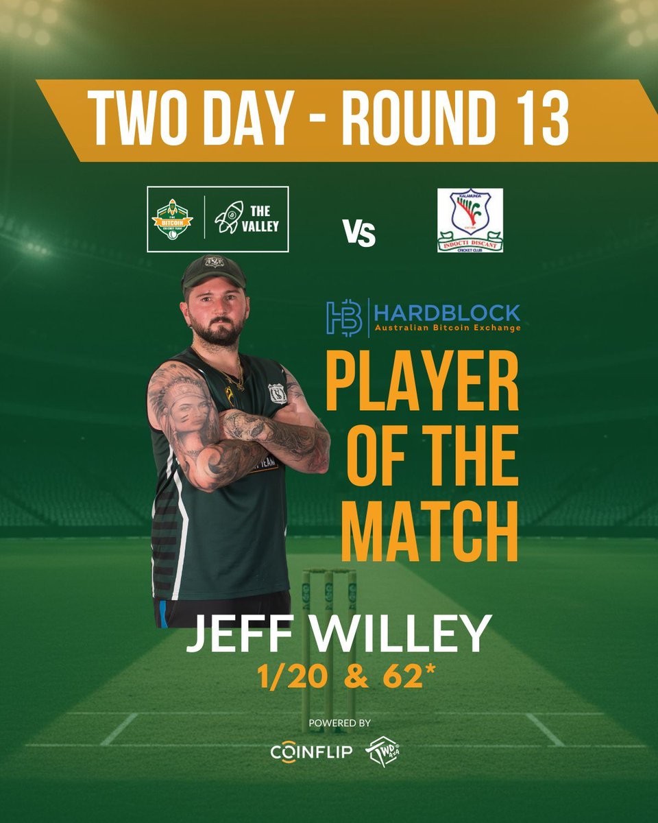 Bitcoin Cricket Team tweet media